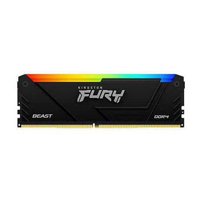 memoria-kingston-fury-128-gb-ddr4-3600-4x-32-gb-negro-kf436c18bb2ak4128-beast-rgb-intel-xmp-kf436c18bb2ak4128