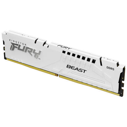 memoria-kingston-fury-ddr5-16gb-6000-blanco-kf560c36bwe2-16-fury-beast