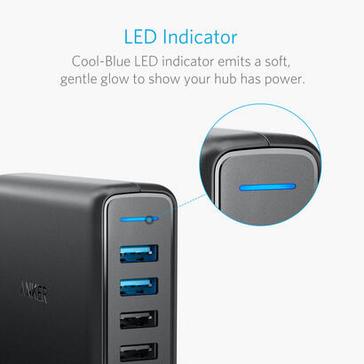 anker-powerport-speed-5-universal-negro-corriente-alterna-interior