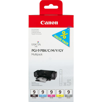 tinta-canon-pgi-9-pbkcmygy-multi-pack-paquete-de-5-gris-amarillo-cian-magenta-photo-negro-original-deposito-de-tinta-para-pixma-
