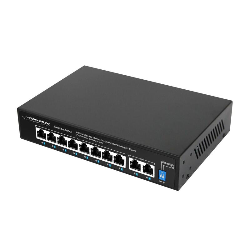 esperanza-ens106-switch-poe-de-10-puertos-10100-96w