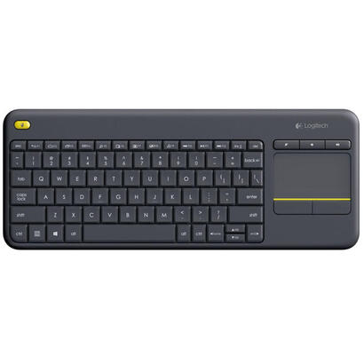 teclado-aleman-logitech-k400-plus-tv-rf-inalambrico-qwertz-negro