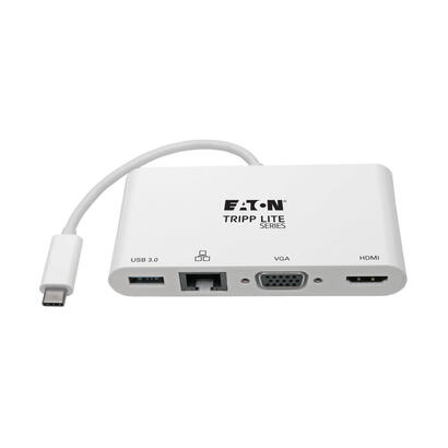 eaton-tripp-lite-usb-c-multiport-adapter-4k-hdmi-vga-usb-a-gbe-hdcp-white
