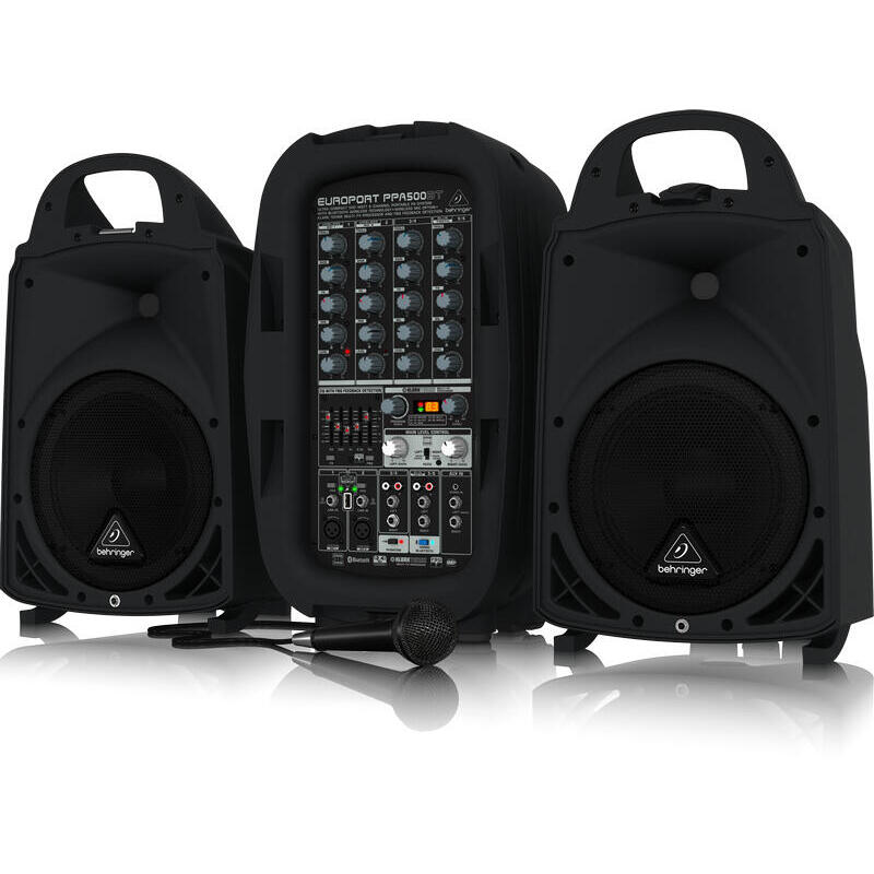 behringer-ppa500bt-sistema-de-megafonia-sistema-de-megafonia-independiente-500-w-negro