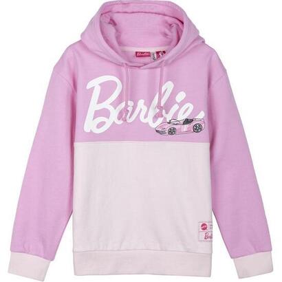 sudadera-con-capucha-cotton-brushed-barbie-talla-12a