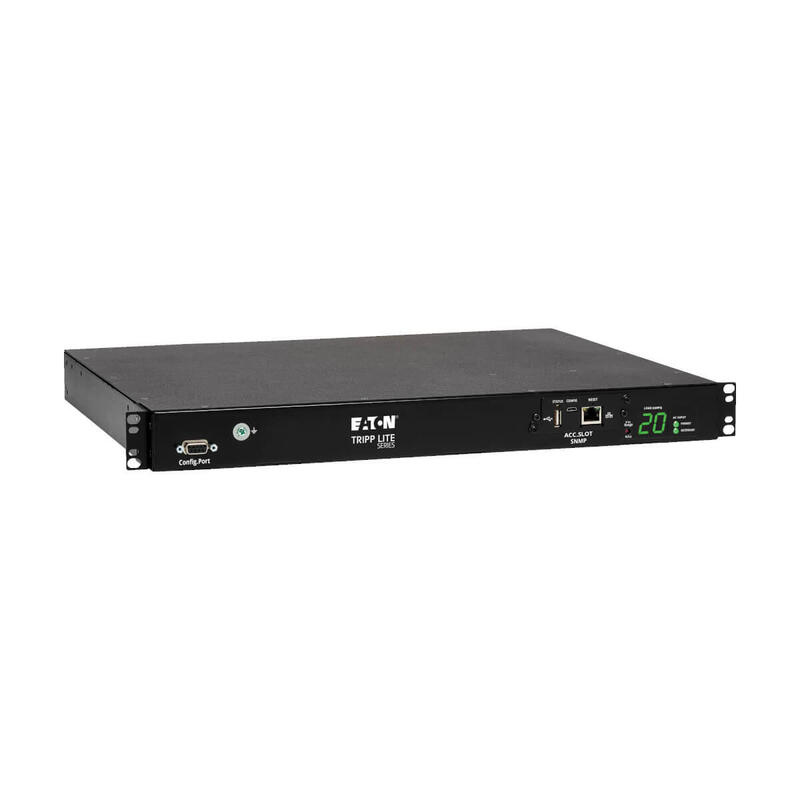 eaton-tripp-lite-38kw-single-phase-switched-automatic-transfer-switch-pdu-two-200-240v-c20-inlets-8-c13-2-c19-outputs-1u-taa