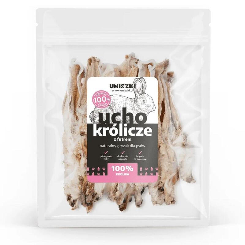 golosina-para-perros-uniszki-oreja-de-conejo-con-pelo-20-unidades