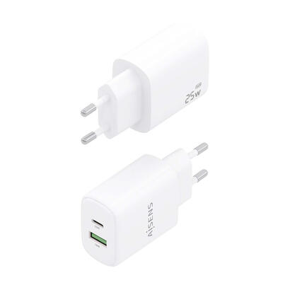 aisens-cargador-25w-1xusb-c-pd30-1xusb-a-qc30-blanco