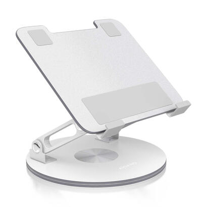 aisens-soporte-de-sobremesa-giratorio-ajustable-para-portatil-tablet-7-13-plata