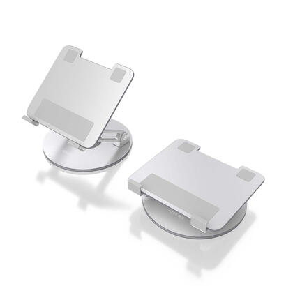 aisens-soporte-de-sobremesa-giratorio-ajustable-para-portatil-tablet-7-13-plata