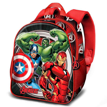 mochila-3d-almighty-los-vengadores-avengers-marvel-31cm