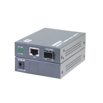 kti-poepd-1000t-to-1000lx-fiber-media-converter