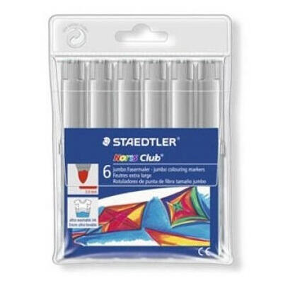 staedtler-rotulador-grueso-noris-club-gris-estuche-de-6