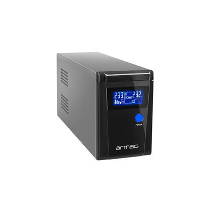 armac-o650fpsw-ups-office-pure-sine-wave-650va-lcd-2x-schuko-230v-metal-case