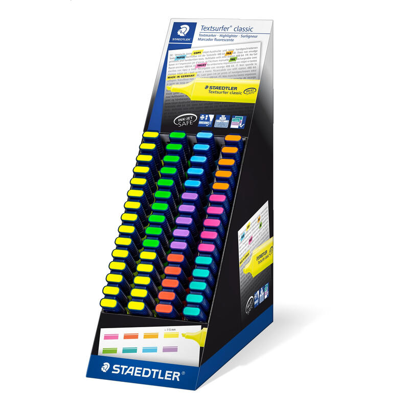 staedtler-marcador-fluorescente-textsurfer-classic-expositor-60u-