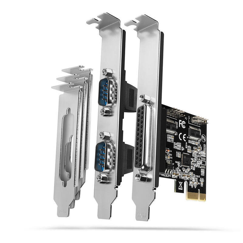 axagon-pcea-psn-pcie-adaptador-mit-1x-parallel-2x-seriell-ports-asix-ax99100-chipsatz