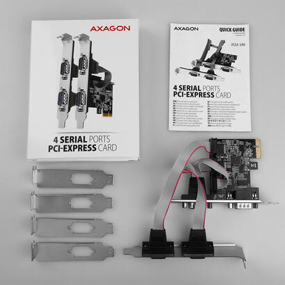 axagon-pcea-s4n-pcie-adaptador-mit-4x-seriell-ports-asix-ax99100-chipsatz