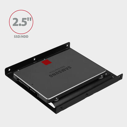 axagon-rhd-125b-marco-de-metal-para-1x-25-hdd-ssd-hasta-35-posicion-negro