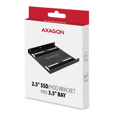 axagon-rhd-125b-marco-de-metal-para-1x-25-hdd-ssd-hasta-35-posicion-negro