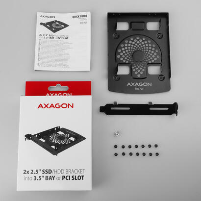 axagon-rhd-p25-marco-de-aluminio-para-2x-25-hdd-ssd-hasta-35-posicion-o-tapones-ciegos-pci