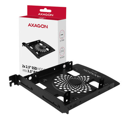 axagon-rhd-p25-marco-de-aluminio-para-2x-25-hdd-ssd-hasta-35-posicion-o-tapones-ciegos-pci