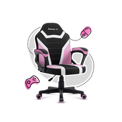 silla-gaming-de-malla-rosa-hz-ranger-10-para-ninos