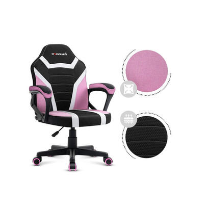 silla-gaming-de-malla-rosa-hz-ranger-10-para-ninos