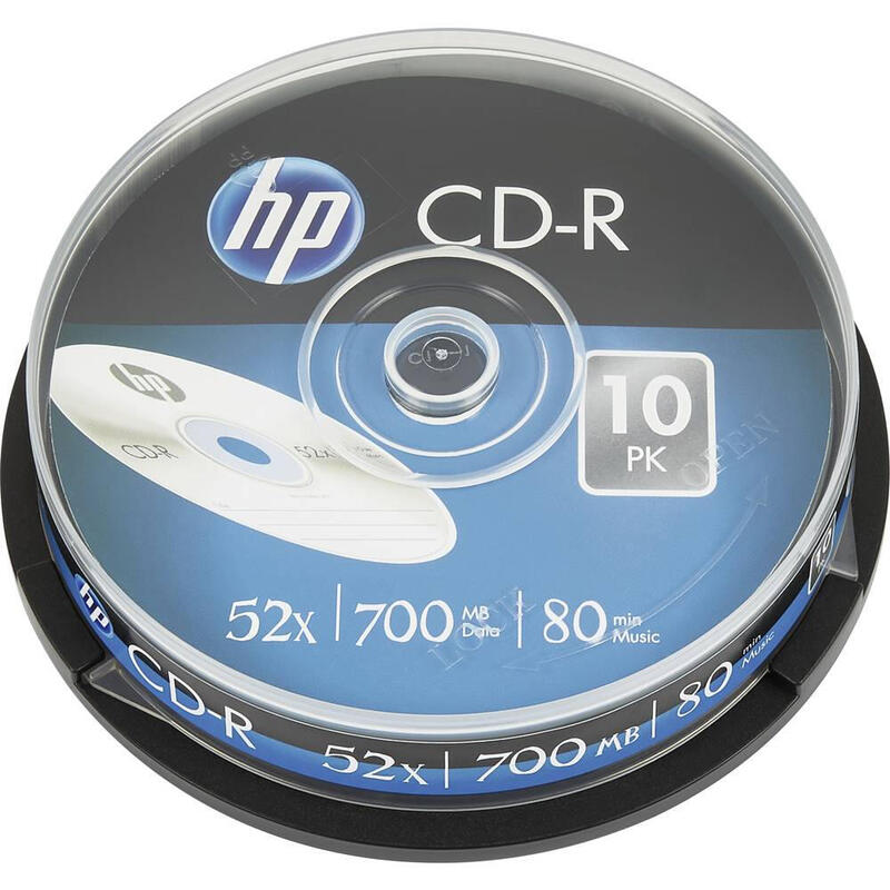 hp-cd-r-700mb-52x-tarrina-de-10-unidades