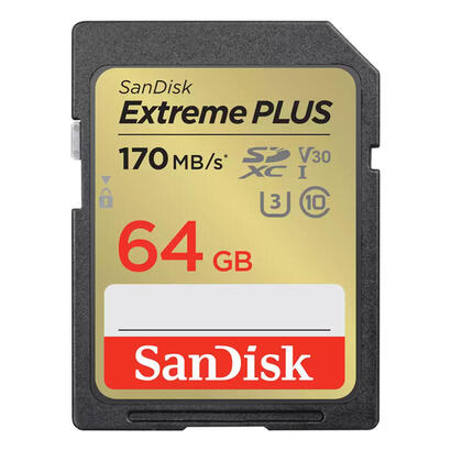 sandisk-extreme-plus-tarjeta-de-memoria-flash-64gb-uhs-i-u3-class10-sdxc-uhs-i