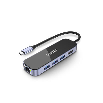 unitek-hub-usb-c-31-rj-45-3xusb-a-hdmi-4k-pd100w