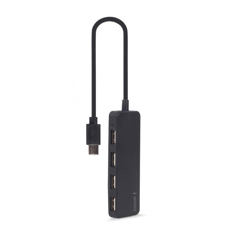 gembird-hub-usb-tipo-c-de-4-puertos-negro-uhb-cm-u2p4-01