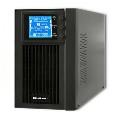 qoltec-53042-uninterruptible-power-supply-on-line-1kva-800w-lcd-usb