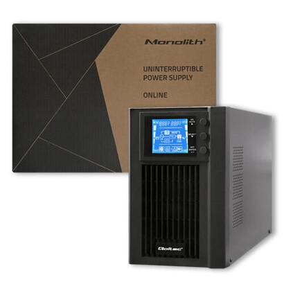 qoltec-53042-uninterruptible-power-supply-on-line-1kva-800w-lcd-usb