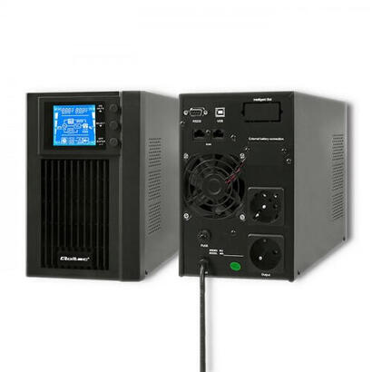 qoltec-53042-uninterruptible-power-supply-on-line-1kva-800w-lcd-usb