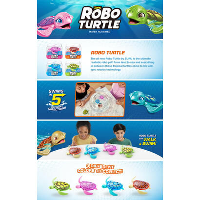 zuru-robo-alive-robo-turtle-figura-de-juguete-articulos-surtidos-una-figura