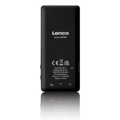 lenco-xemio-669bk-black