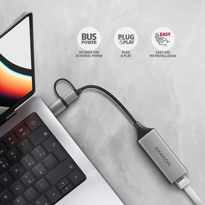 adaptador-axagon-ade-txca-gigabit-ethernet-usb-c-usb-a-titangris