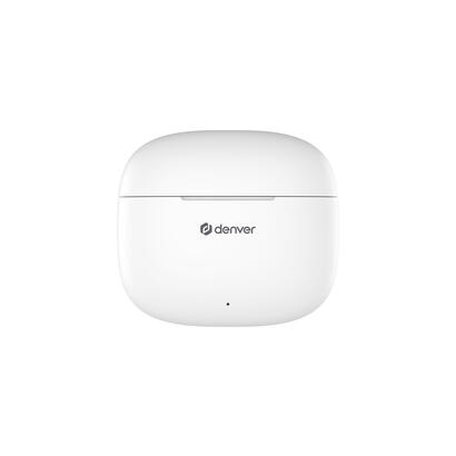 auriculares-denver-twe-48w-inalambrico-blanco