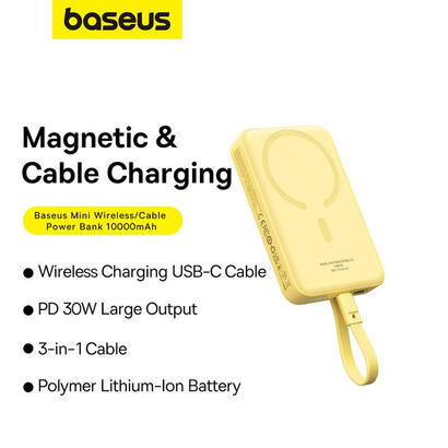 baseus-magsafe-mini-type-c-wireless-powerbank-10000-mah-30w-sari-bateria-externa-polimero-de-litio-10000-mah-cargador-inalambric