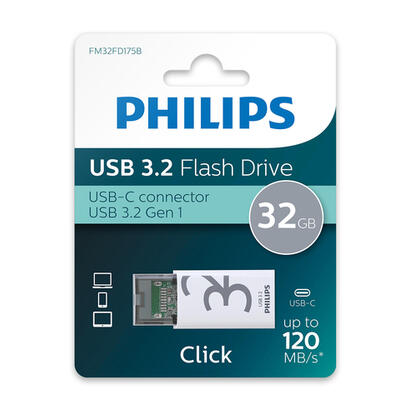 philips-usb-32-32gb-click-series-gen-1-usb-c-unidad-flash-usb-128-gb-usb-tipo-a-20-plata