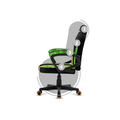 silla-gaming-para-ninos-huzaro-ranger-10-pixel-mesh