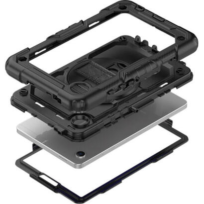 funda-tablet-samsung-galaxy-tab-a9-shockproof-rotating-360-negro-just-in-case-fuenda-a-prueba-de-golpes-compatible-samsung-galax