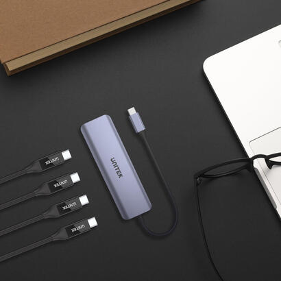 hub-unitek-usb-c-31-4-x-usb-c-5-gbps