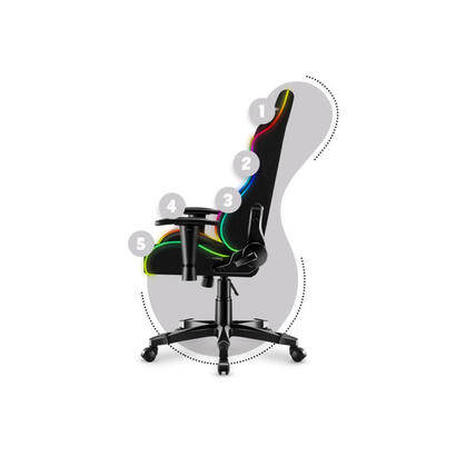 silla-gaming-para-ninos-huzaro-ranger-60-rgb-mesh