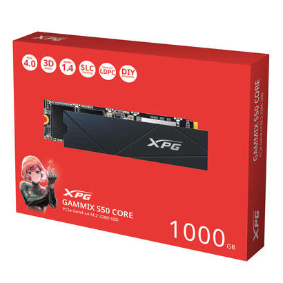 memoria-adata-xpg-gammix-s50-core-10-tb-ssd-negro-pcie-40-x4-nvme-14-m2-2280-sgammixs50c-1000g-cs