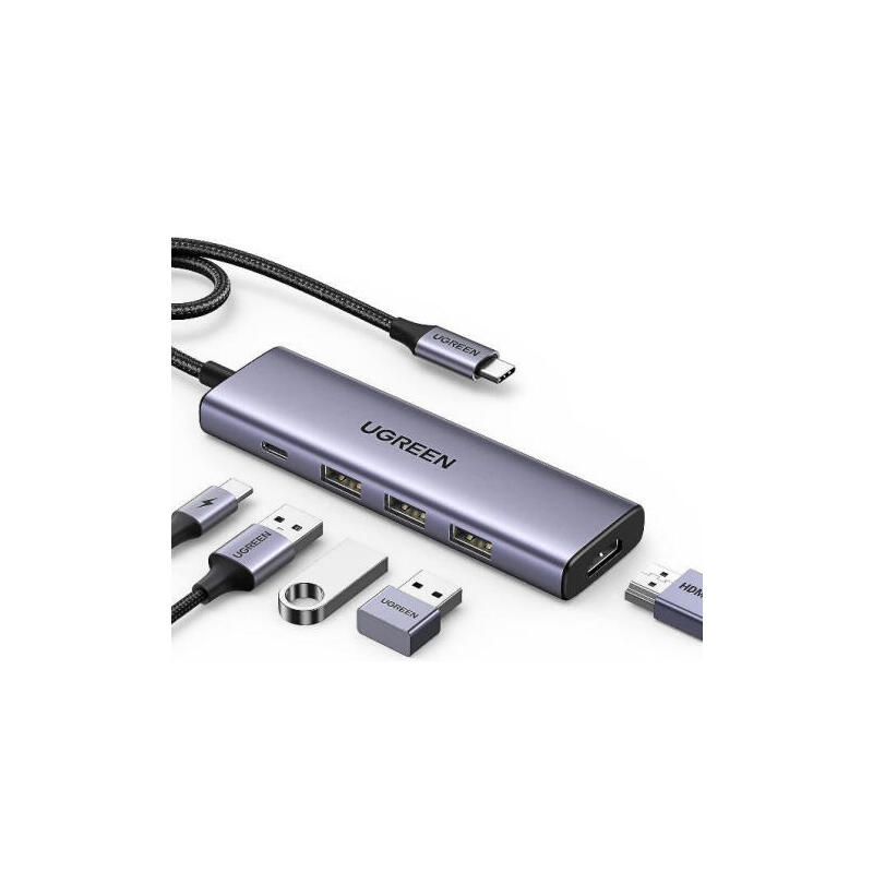 hub-ugreen-5in1-usbc-to-hdmi3usb-30-apd hub-ugreen-5in1-usbc-to-hdmi3usb-30-apd