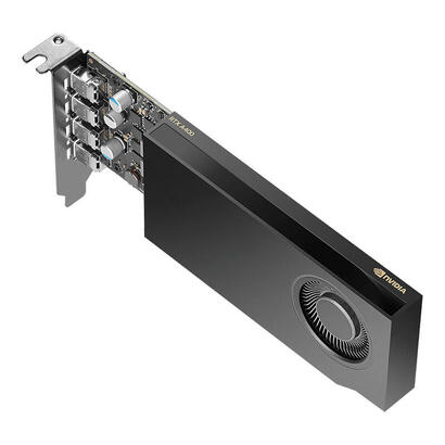 pny-nvidia-a400-4gb-gddr6-64-bit-low-profile-pcie-40-x8-single-slot-4-x-mini-displayport-14a-50w-lp-bracket-4-x-mdp-to-dp-adapte