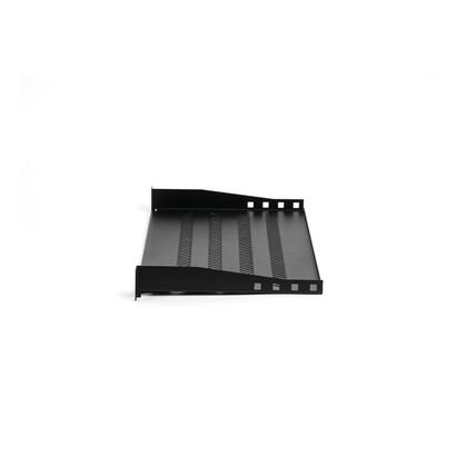 1u-fixed-shelf-19-depth-250-mm-load-capacity-15-kg-mounting-at-2-points-screws-included-black-ral-9005