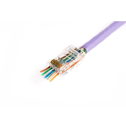 rj45-modular-plug-8p8c-pass-through-cat-6-unshielded-awg-26-24-100-pieces