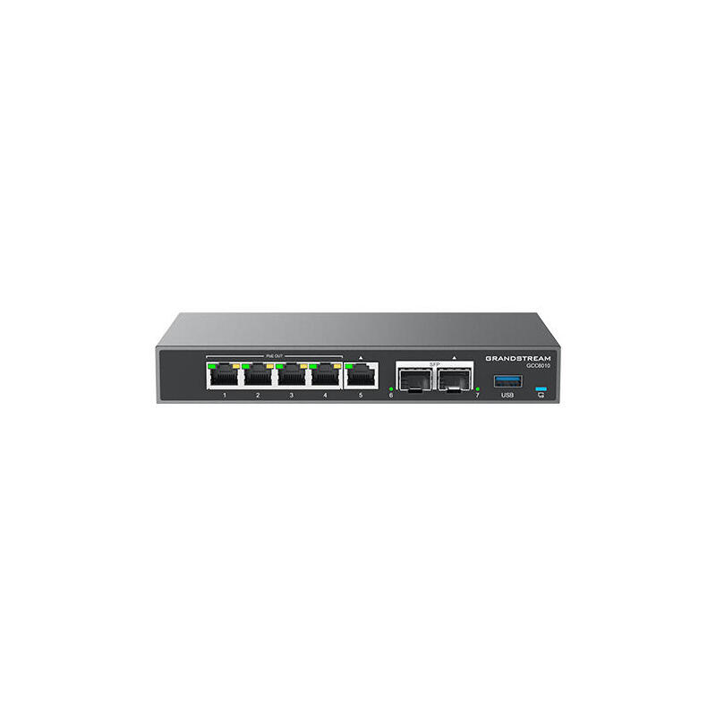 grandstream-networks-gcc6010-switch-gigabit-ethernet-101001000-energia-sobre-ethernet-poe-negro-plata